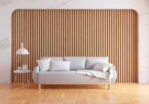 10+ Inspiring Living Room Wall Designs with Wood