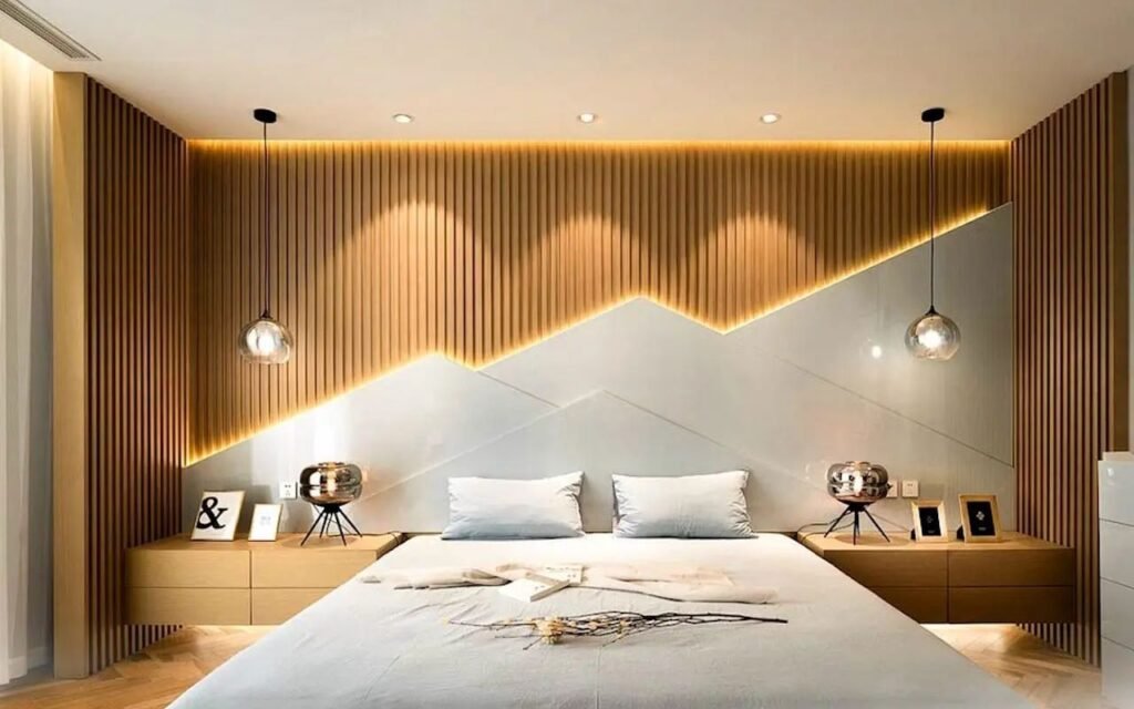 LED Panel Design for Small Bedroom | Modern Lighting Ideas ...