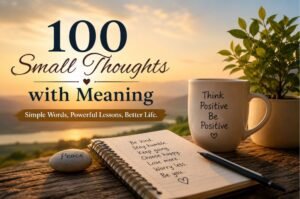 100 Small Thoughts with Meaning