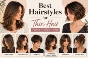 Best Hairstyles for Thin Hair:  Volume-Boosting Haircuts & Ideas
