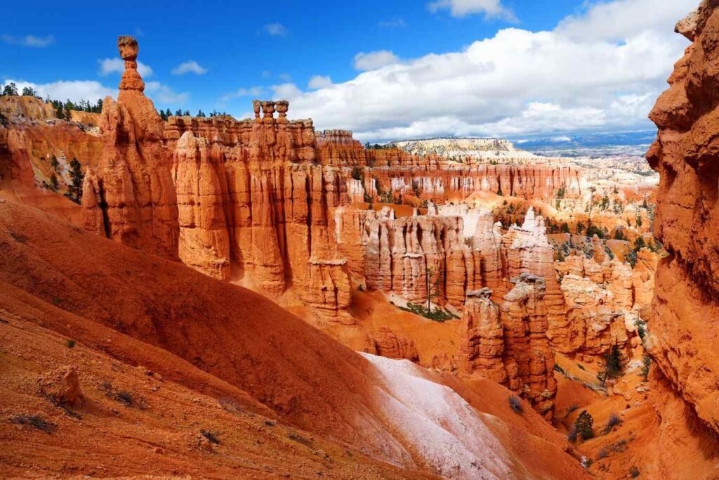 Bryce Canyon National Park Utah with unique hoodoo rock formations