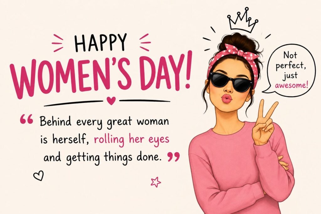 Funny Women's Day Quotes