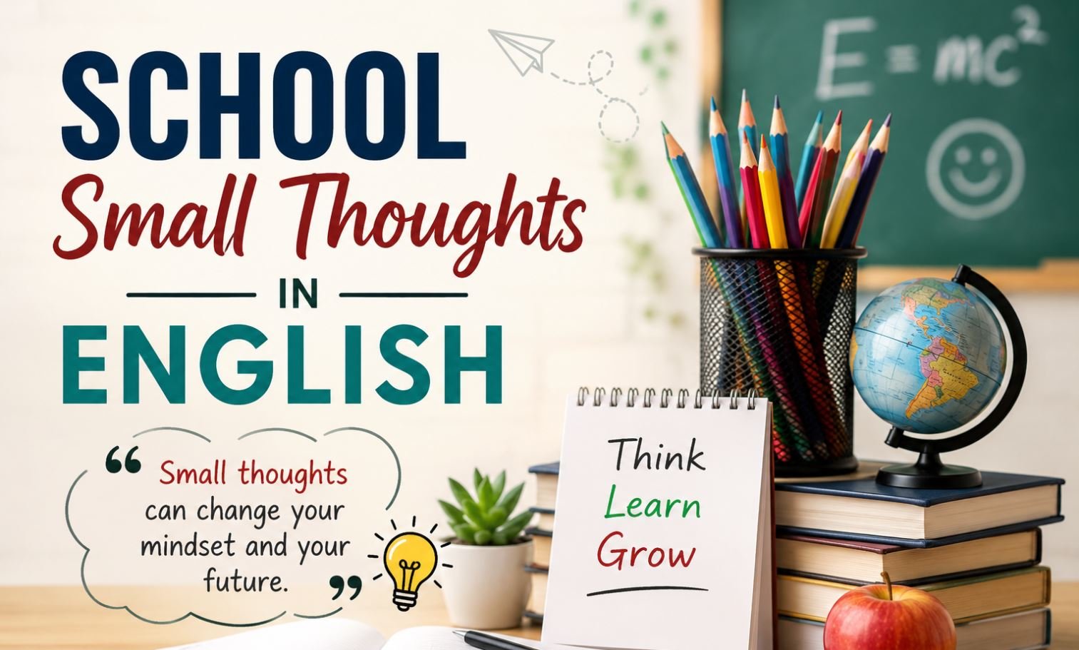 school small thoughts in english