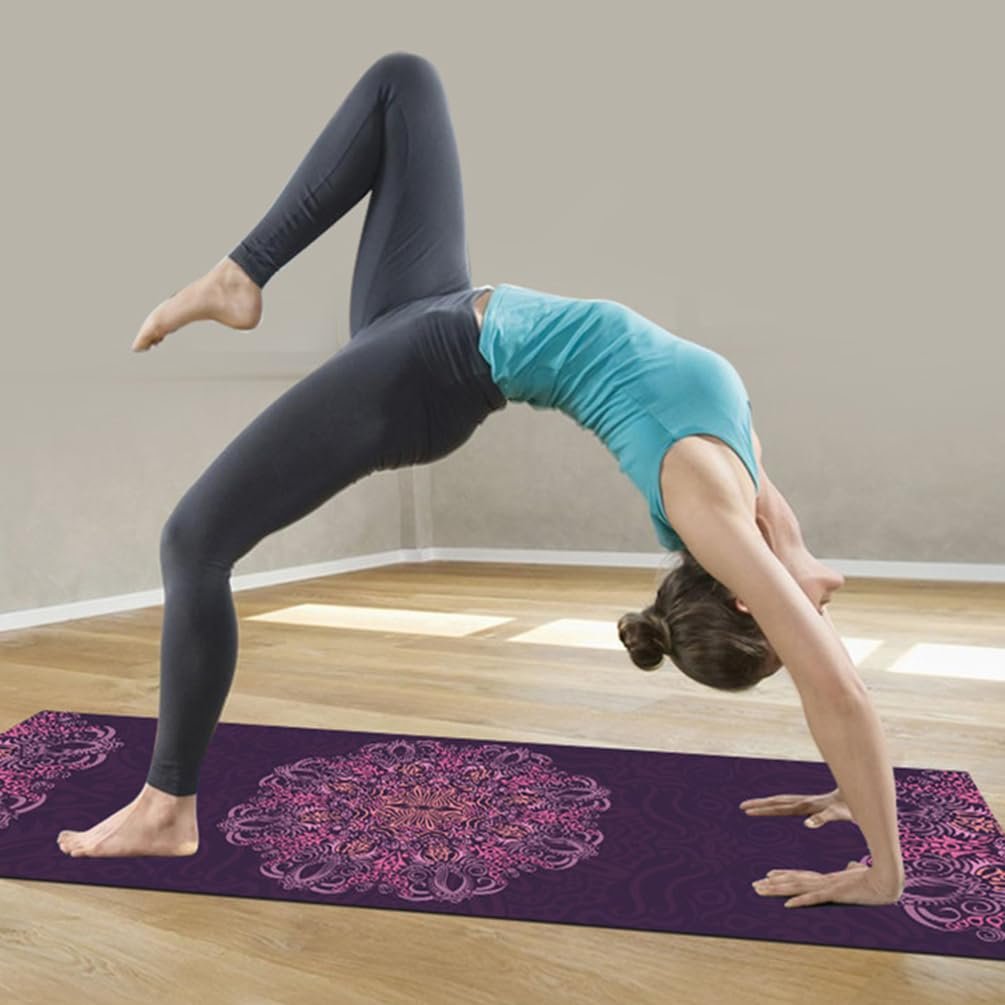 Personalized yoga mat as a Women's Day gift