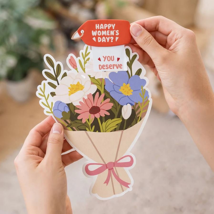 Gift cards for Women's Day celebrations